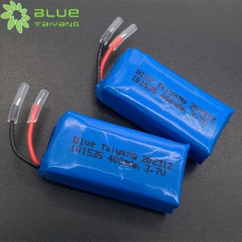 101535 3.7v 400mah 3.7V 照明燈鋰電池 醫療設備鋰聚合物電池組定制