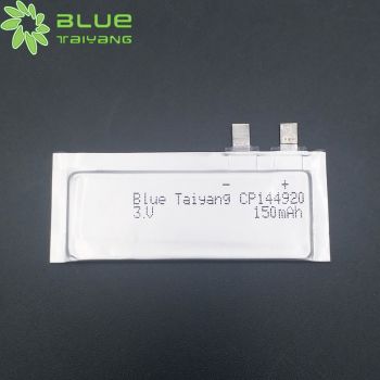 cp144920 3.0V 150mAh 超薄低溫 智能IC卡 RFID標(biāo)簽/卡 二氧化錳一次性鋰電池