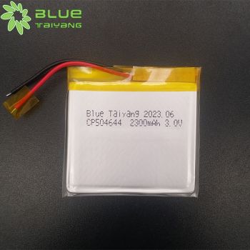 一次性鋰錳軟包電池CP504644 2300mAh 3v 無線電通訊.網(wǎng)絡(luò)發(fā)射接收器內(nèi)置電池