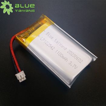 102542 3.7V 1100mAh 4.07wh 水分測(cè)定儀聚合物鋰電池,鈷酸鋰材料